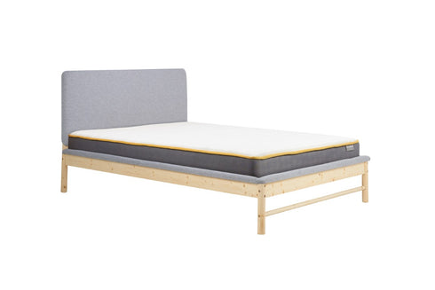 Ezra Bed Grey & Oak